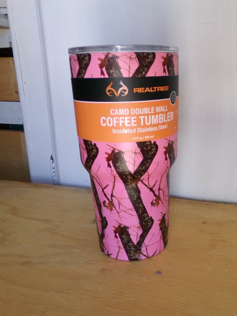 Realtree NWT Camo Double Wall 30 oz Tumbler